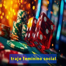 traje feminino social